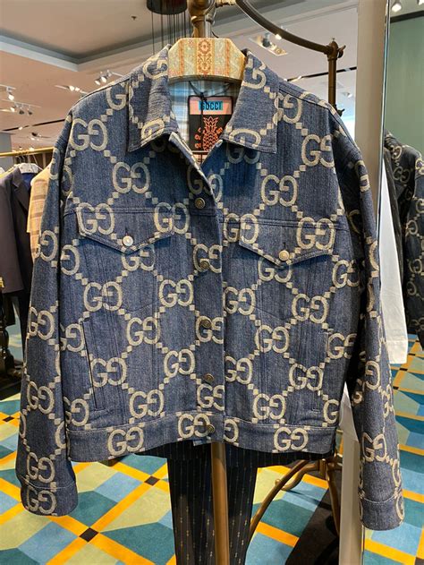 gucci 牛仔 外套